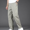 thumbnail image 1 of Men's Hiking Pants Lightweight Quick Dry Outdoor Trousers Casual Straight Leg Travel Pants with Zipper Pockets Breathable for Golf Fishing Safari, 1 of 6