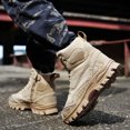 thumbnail image 1 of Men's Hiking Shoes, High Top Waterproof Boots, Anti Slip Outdoor Trekking Work Shoes, Lightweight Ankle Trail Footwear, 1 of 10
