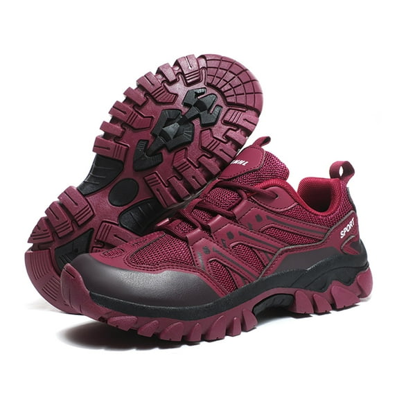 Men’s Hiking Shoes Low Top Walking Hiking Shoes for Men Outdoor Ankle Support Breathable Trekking Trails Shoes Hiking Sneakers Women