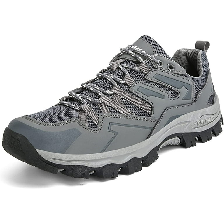 Men's Hiking Shoes Low-Top Walking Sneakers for Women Outdoor