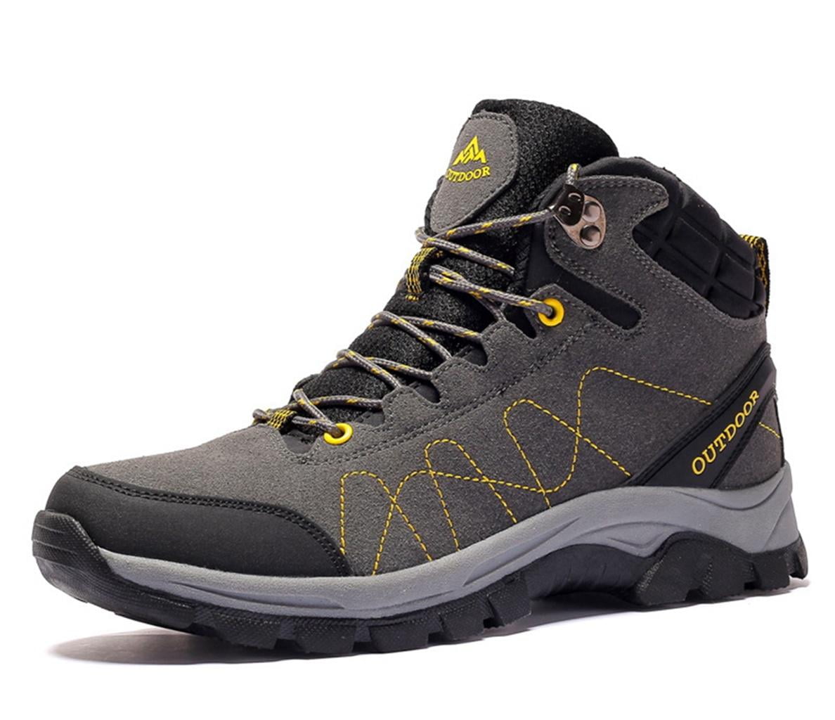 Men's Hiking Shoes Waterproof Anti Slip Hiking Boots Outdoor Lightweight Trekking Sneakers