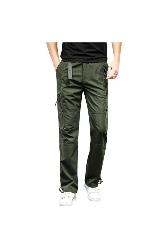 Men's Hiking Tactical Pants Lightweight Cotton Outdoor Military Combat Cargo Trousers Stretch Sweatpants Rugged Flex Relaxed Fit Ripstop Cargo Work Pant Trousers
