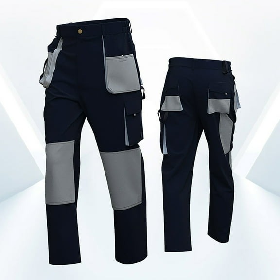 Men's Hiking Tactical Pants Lightweight Cotton Outdoor Military Combat Cargo Trousers With Multiple Pockets Workshop Work Pants