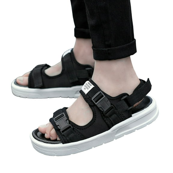 Men's Hiking Water Sandals Atheltic Beach Sports Outdoor Summer Casual Thick Cushion Walking Sandals for Man