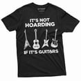 thumbnail image 1 of Men's Hoarding Guitars Funny T-shirt guitar player mens funny gifts music musician gift tee shirt, 1 of 3