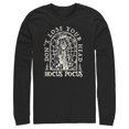 thumbnail image 1 of Men's Hocus Pocus 2 Billy Butcherson Lose Your Head Long Sleeve Shirt Black Medium, 1 of 4
