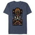 thumbnail image 1 of Men's Hocus Pocus 2 Ornate Ritual Poster  Graphic Tee Navy Blue Heather X Large, 1 of 4