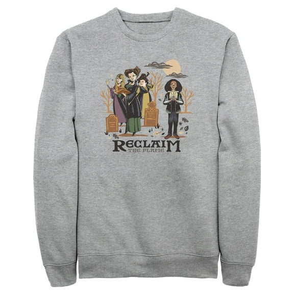 Men's Hocus Pocus 2 Reclaim the Flame Sweatshirt Athletic Heather Small