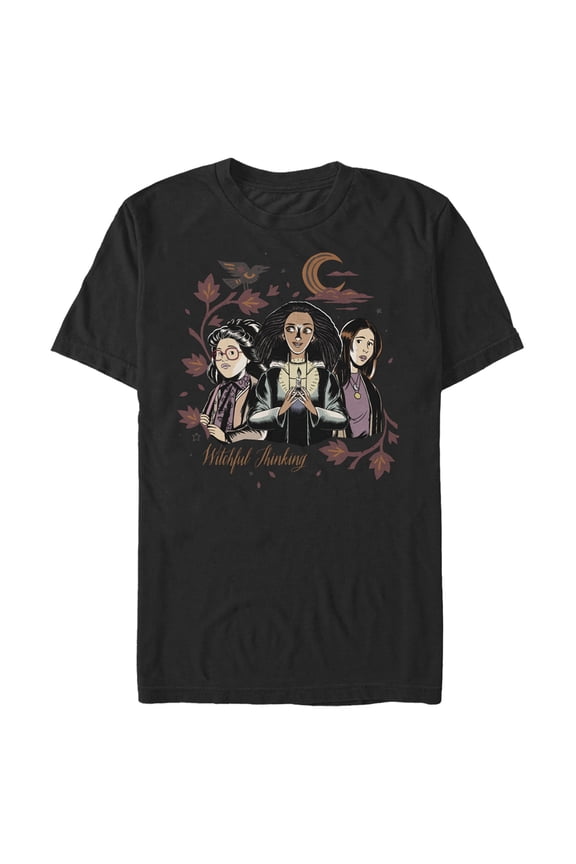 Men's Hocus Pocus 2 Witchful Thinking Graphic Tee Black Large