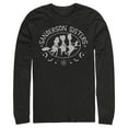 thumbnail image 1 of Men's Hocus Pocus Sanderson Sisters Witch Broom Long Sleeve Shirt Black Small, 1 of 3