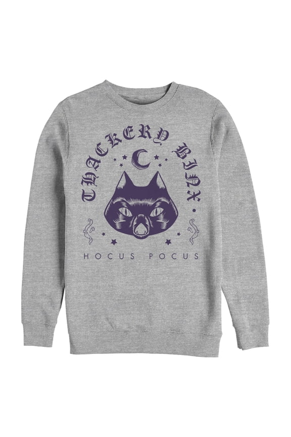 Men's Hocus Pocus Thackery Binx Protector Sweatshirt Athletic Heather Medium