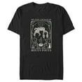 thumbnail image 1 of Men's Hocus Pocus Witches Tarot Card Graphic Tee Black Large, 1 of 5