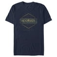 thumbnail image 1 of Men's Hogwarts Legacy Small Art Deco Logo  Graphic Tee Navy Blue 2X Large, 1 of 5