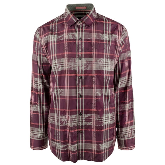 Men's Holiday Hula Long Sleeves Shirt RB X-Large