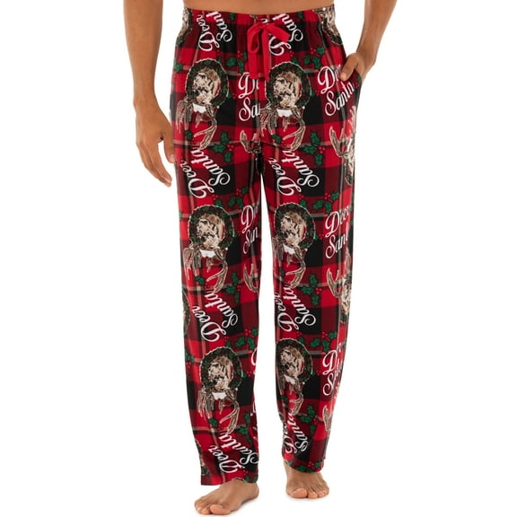 Men's Holiday Print Soft Microfleece Sleep Pant