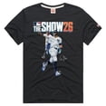 thumbnail image 1 of Men's Homage Aaron Judge Charcoal New York Yankees The Show 26 Cover Graphic T-Shirt, 1 of 1