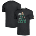 thumbnail image 1 of Unisex Homage Aaron Rodgers Charcoal New York Jets Caricature Player Tri-Blend T-Shirt, 1 of 3