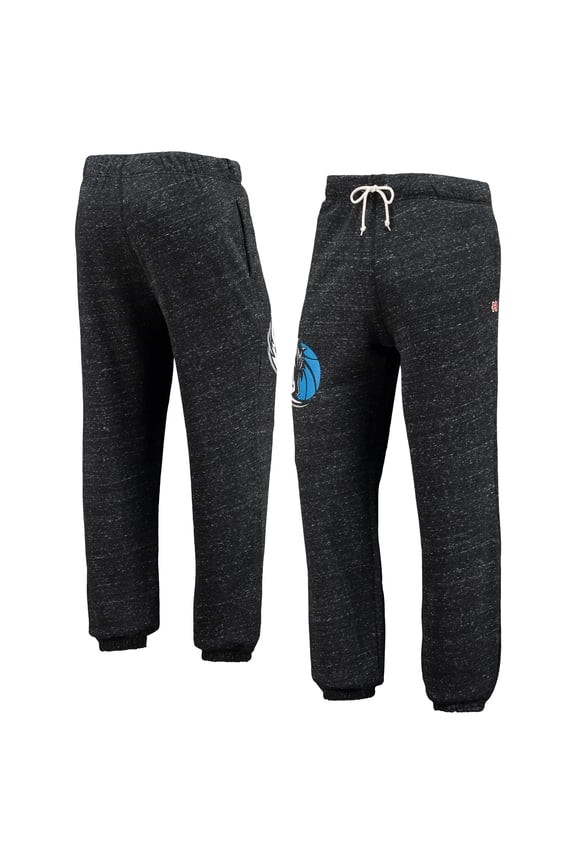 Men's Homage Charcoal Dallas Mavericks Tri-Blend Sweatpants