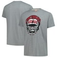 thumbnail image 1 of Men's Homage Gray Cincinnati Reds Grateful Dead Tri-Blend T-Shirt, 1 of 3