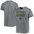 thumbnail image 1 of Men's Homage Gray New Orleans Saints Victory Monday Tri-Blend T-Shirt, 1 of 3