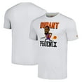 thumbnail image 1 of Men's Homage Kevin Durant Ash Phoenix Suns Caricature Tri-Blend T-Shirt, 1 of 3