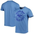 thumbnail image 1 of Men's Homage Light Blue Tampa Bay Rays Hyper Local Tri-Blend T-Shirt, 1 of 3