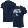 thumbnail image 1 of Men's Homage Navy New York Yankees Hyper Local Tri-Blend T-Shirt, 1 of 3