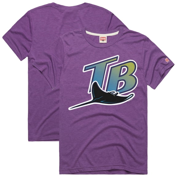 Men's Homage Purple Tampa Bay Rays Hyper Local Refresh T-Shirt