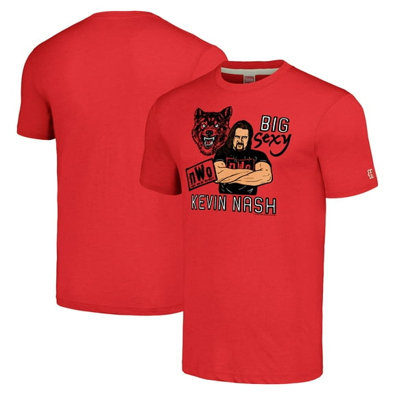 Men's Homage Red Kevin Nash Big Sexy T-Shirt