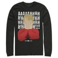 thumbnail image 1 of Men's Home Alone Kevin Ahhh Silhouette Long Sleeve Shirt Black 2X Large, 1 of 4