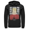 thumbnail image 1 of Men's Home Alone Kevin Ahhh Silhouette  Pull Over Hoodie Black Large, 1 of 4