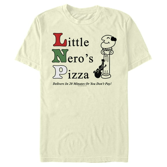 Men's Home Alone Little Nero’s Pizza Graphic T-Shirt