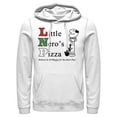 thumbnail image 1 of Men's Home Alone Little Nero’s Pizza Pull Over Hoodie White Medium, 1 of 9