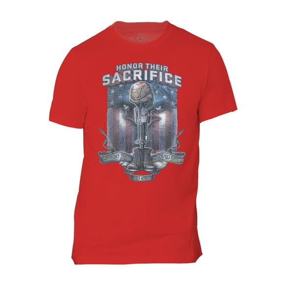 Men's Honor the Sacrifice Short-Sleeve T-Shirt - Red - 2X-Large