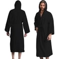 Shower Routine Towel And Robe Men’s Hooded Bathrobe, 100% Cotton Terry Bathrobe, Spa Style Bath Robe ...
