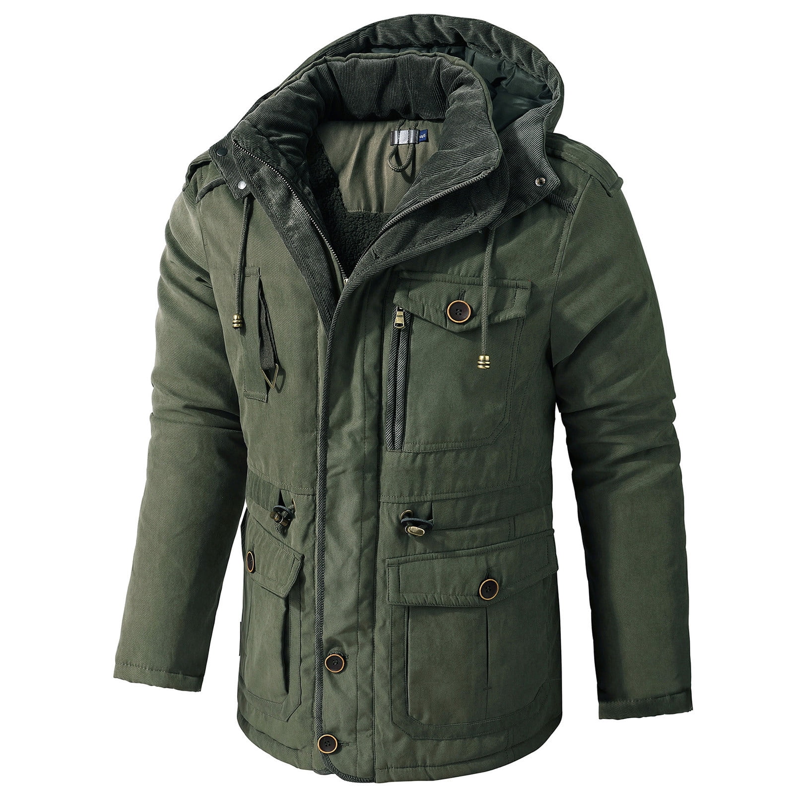 Manxivoo Winter Jackets for Men, Men's Winter Jacket Lined