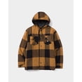 thumbnail image 1 of Men's Hooded Flannel Shirt Jac | CAT® WORKWEAR, 1 of 3
