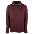 thumbnail image 1 of Men's Hooded Quarter Zip Pullover-C-Small, 1 of 4