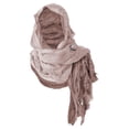 thumbnail image 1 of Men's Hooded Scarf Distressed Fringed Lightweight Halloween Festival Wrap Scarf Accessories Free Size, 1 of 2