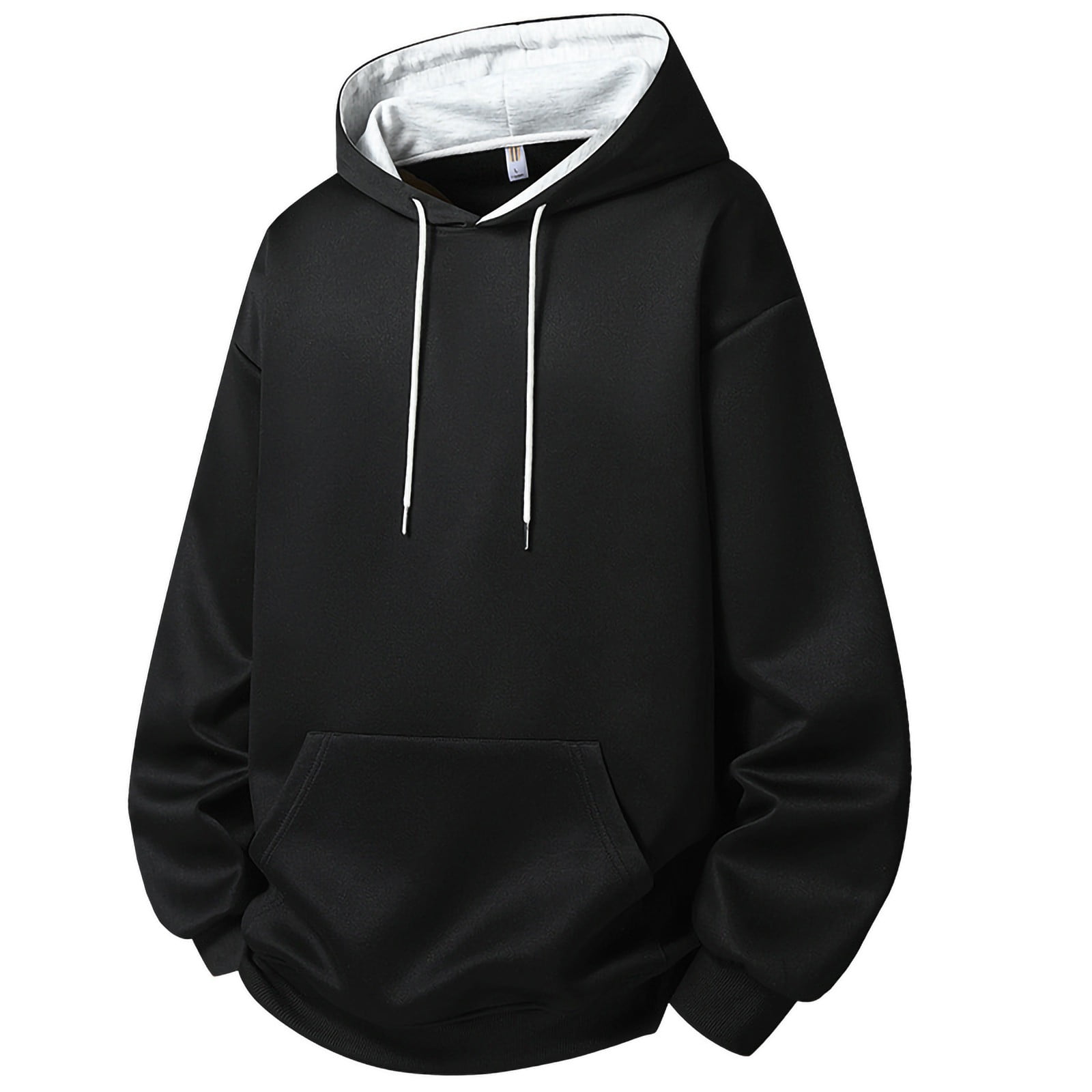 Straight Hooded Sweatshirt main image 1