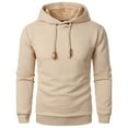 thumbnail image 1 of Men's Hooded Sweatshirts Long Sleeve Casual Pullover Hoodie Waffle Knit Sweatshirt with Pocket Hoodies for men Hoodie Men, 1 of 5