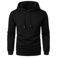 thumbnail image 1 of Men's Hooded Sweatshirts Long Sleeve Casual Pullover Hoodie Waffle Knit Sweatshirt with Pocket Hoodies for men Hoodie Men, 1 of 5