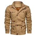 thumbnail image 1 of Men‘s Hooded Winter Jackets And Coats Fleece Warm Coats Thermal Thicker Outerwear Male Military Jackets Warm Parkas Size 6XL, 1 of 6