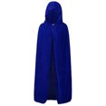 thumbnail image 1 of Men's Hooded Women's Capes And Long Couples Halloween Jacket Cloak, 1 of 2