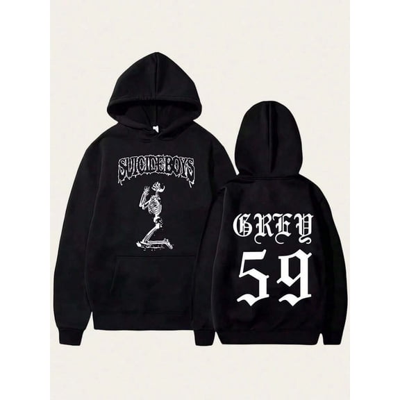 Men's Hoodie With Child Of God Bold Typography Print, Psalm 23 Inspirational Design, Minimalist Urban Style, Perfect For Spring And Autumn Seasons, Statement Streetwear Piece