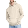 thumbnail image 1 of Men’s Hoodie Classic Red Pullover Sweatshirt Soft Fleece Adjustable Drawstring Hood Kangaroo Pocket Fall Winter Men Clothing,Size S-4XL, 1 of 5