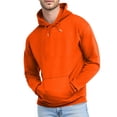 thumbnail image 1 of Men’s Hoodie Classic Red Pullover Sweatshirt Soft Fleece Adjustable Drawstring Hood Kangaroo Pocket Fall Winter Men Clothing,Size S-4XL, 1 of 5