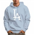 thumbnail image 1 of Men's Hoodie LA Pattern Midweight Sweatshirt Pullover, 1 of 16