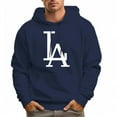 thumbnail image 1 of Men's Hoodie LA Pattern Midweight Sweatshirt Pullover, 1 of 16