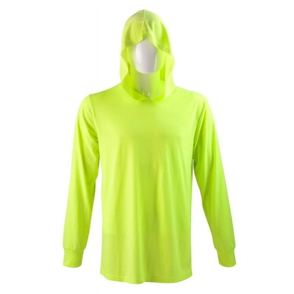 Men's Hoodie Shirts with Ridded Cuff Cotton Long Sleeve Crew Neck Active Hooded T-Shirts Sweatshirts Tee S-3XL Workout Hiking Fishing Outdoor